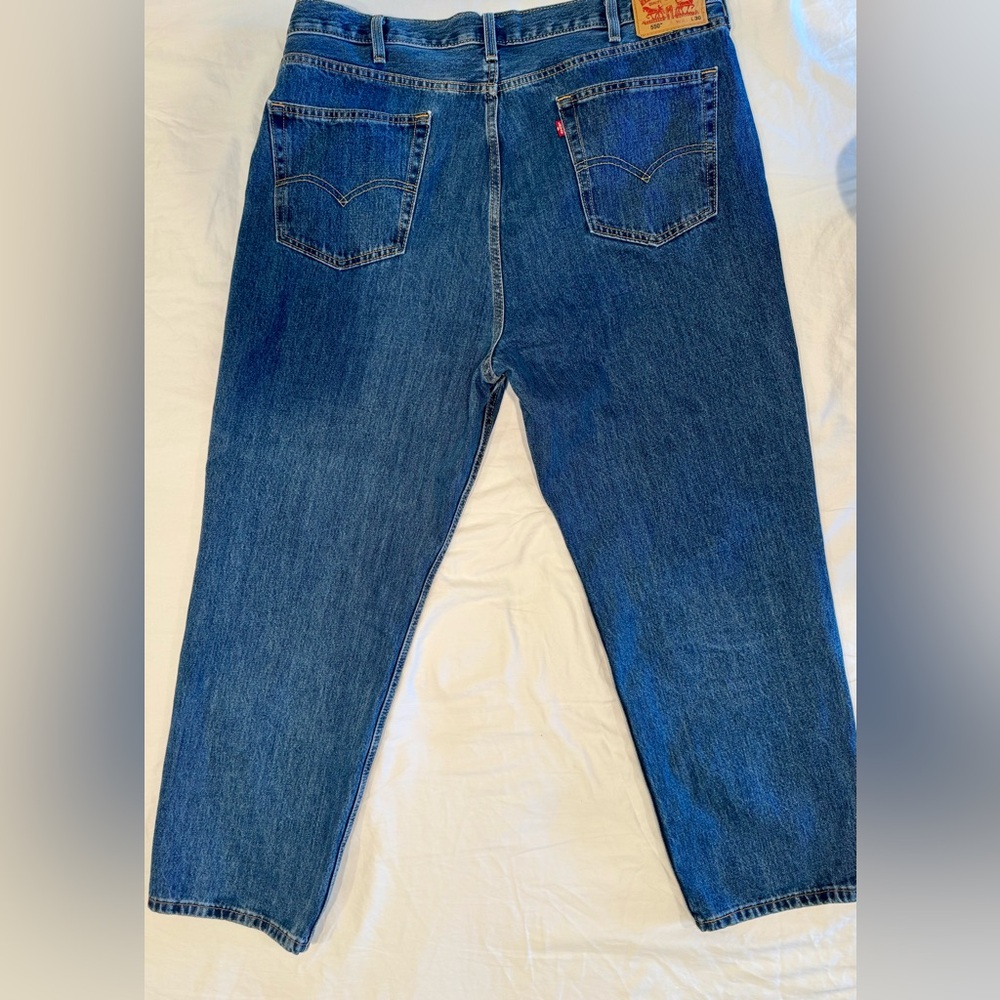 Levi's 550 Men’s 42/30 Relaxed Fit Blue Jeans